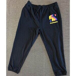 Funhaus Logo Rooster Teeth Men’s Large Black - Rare Gaming Sweatpants